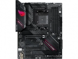 ASUS ROG STRIX B550-F GAMING, Socket AM4, 14 Phases, AMD B550, Dual 4xDDR4-5100, APU AMD graphics, HDMI, DP, 2xPCIeX16 4.0, 6xSATA3, 3xPCIeX1, RAID, 2xM.2 4.0 slot, S1220A HDA+Optical, 2.5GbE LAN, 2xUSB3.2 Gen 2+1xTypeC, 6xUSB3.2, Aura Sync RGB, ATX