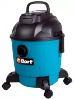 Aspirator constructii Bort BSS1218, 1200 W, 78 dB, Albastru