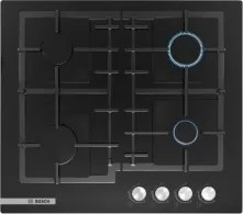 Plita cu gaz incorporabila Bosch PNP6B6O92R, 4 arzatoare, Negru