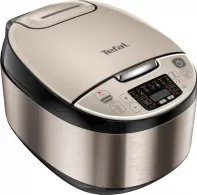 Multifierbator Tefal RK321A34, 5 l, 750 W, 37 programe, Argintiu