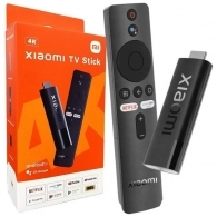 Xiaomi TV Stick, Black, Global, Android TV OS, Dolby Atmos, DTS HD