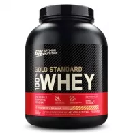 Proteine din zer Optimum Nutrition ON 100% WHEY GOLD STRAWBERRY BANANA 5LB