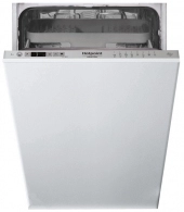 Mas. de spalat vase incorporabila Hotpoint - Ariston HSIC 3T127 C, 10 seturi, 8 programe, 45 cm, A++