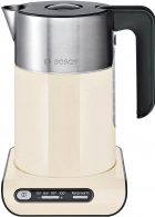 Fierbator de apa electric Bosch TWK8617P, 1.5 l, 2400 W, Bej