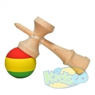 Noriel A05-M Kendama Krom Rasta Premium Maple-Rubber