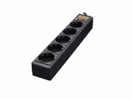 Surge Protector SVEN Optima Base, 5 Sockets, 3m, Black