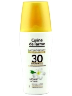 Corine de Farme Sun Manoi Lotiune Accelerare bronz+Protectie SPF30 cu dozator 150 ml