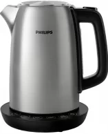 Fierbator de apa electric Philips HD935990, 1.7 l, 1850 W, Argintiu