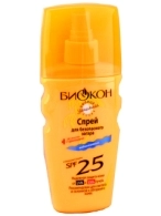 Biokon Protectia solara spray pentru bronz SPF-25 160 ml