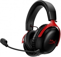 Casti fara fir HyperX Cloud III  Wireless Black/Red (77Z46AA)