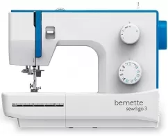 Masina de cusut Bernette SEW&GO3, 15 programe, Alb