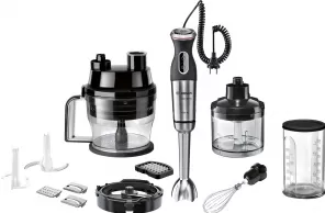 Blender Bosch MS8CM61X1, 600 ml, 1000 W, 12 trepte viteza, Inox