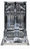 Посудомоечная машина  Heinner HDWFS4552WE++, 10 комплектов, 5программы, 44.8 см, E, Белый