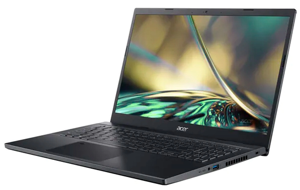 Ноутбук Acer LAPNHQMMEX003, 16 ГБ, Черный