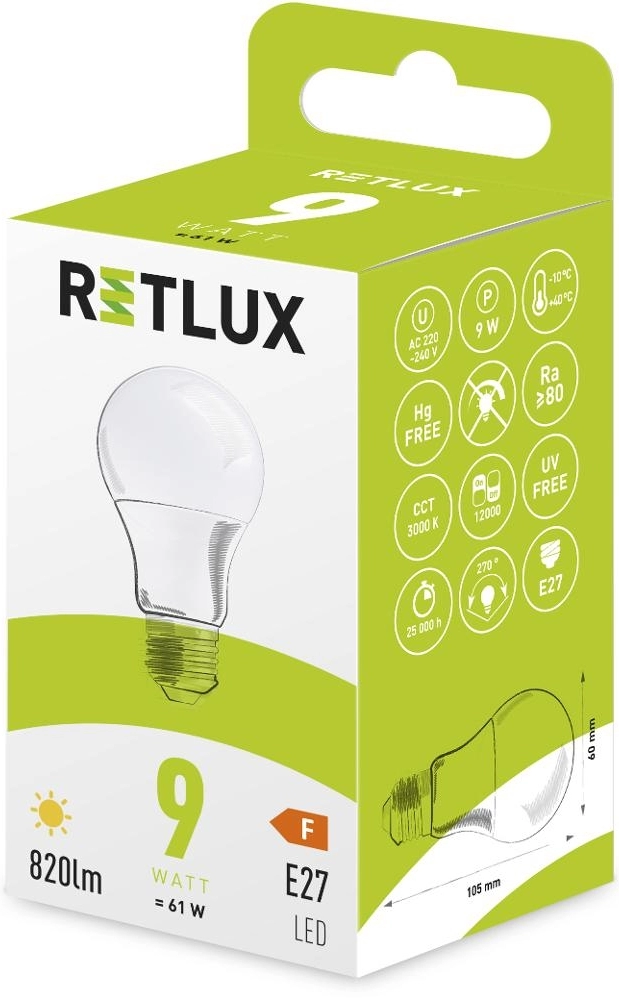 Bec LED Retlux RLL403