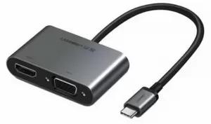 Adaptor USB-C - HDMI+VGA UGREEN 50505