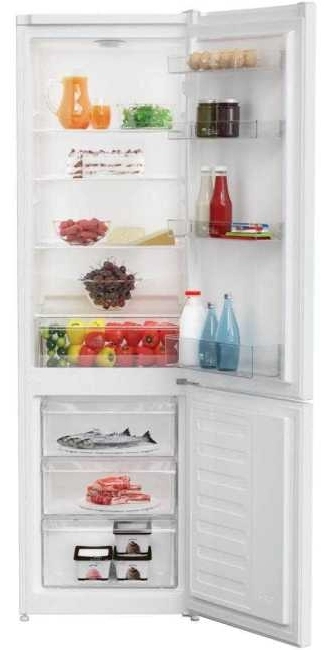 Холодильник с нижней морозильной камерой Arctic AK54305M30W, 291 л, 181.3 см, F (A+), Белый