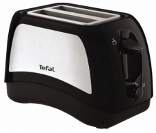 Тостер Tefal TT130D11, 2 тоста, 850 Вт, Черный