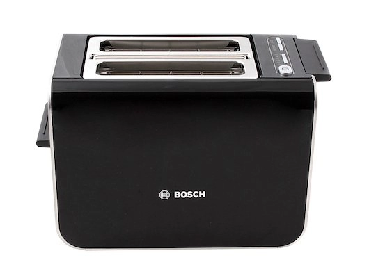 Тостер Bosch TAT8613, 2 тоста, 850 Вт, Черный