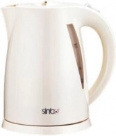 Чайник электрический Sinbo SK7314, 1.7 л, 2000 Вт, Бежевый/Белый