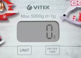 Кухонные весы Vitek VT-8019 MC, 5 кг, C рисунками