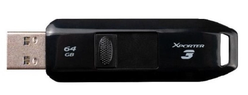 Флеш-накопитель USB Patriot Xporter 3, Black / USB3.2 / 64ГБ