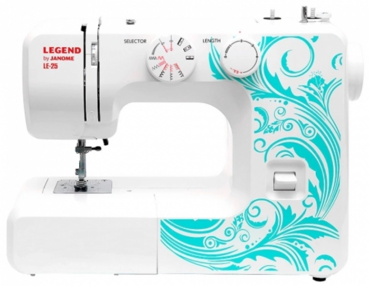 Швейная машина Janome LE25, 15 программ, Белый