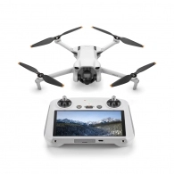 Drona DJI Mavic Mini 3 + Smart Controller  / Portable Drone, RC, 12MP photo, 4K 30fps/FHD 60fps camera with gimbal, max. 4000m height / 57.6kmph speed, max. flight time 34min, Battery 2453 mAh, 248g