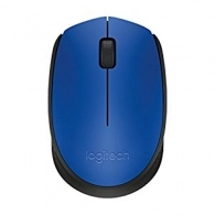 Logitech Wireless Mouse M171 Blue, Optical Mouse for Notebooks, Nano receiver,  Blue, Retail