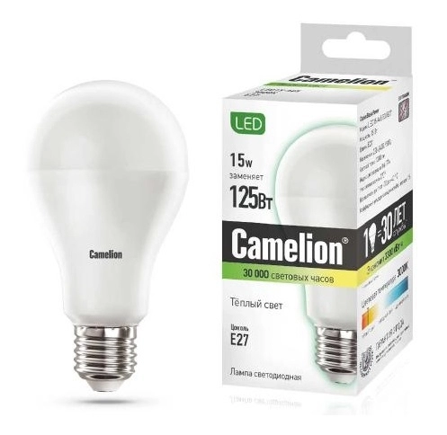 Bec LED Camelion LED 12185  A60 15W E27 3000K