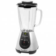 Blender Moulinex LM310E30, 500  W, 2 trepte viteza, Alb cu sur