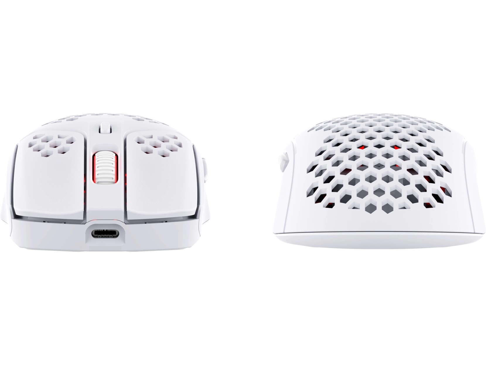 Mouse Gaming Wireless HYPERX Pulsefire Haste, White [4P5D8AA]