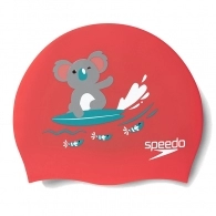 Силиконовая шапочка для плавания Speedo SLOGAN PRT CAP JU