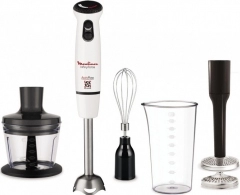 Blender Moulinex DD867139, 800 ml, 7.5 W, 20 trepte viteza, Alb cu sur