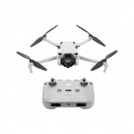 Дрон DJI Mini 3 (949417) / Portable Drone, RC, 12MP photo, 4K 30fps/FHD 60fps camera with gimbal, max. 4000m height / 57.6kmph speed, max. flight time 34min, Battery 2453 mAh, 248g