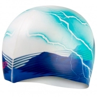 Силиконовая шапочка для плавания Speedo DIGITAL PRINTED CAP