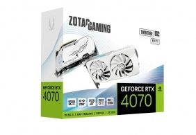 Placa video ZOTAC GeForce RTX 4070 Twin Edge OC / 12GB / GDDR6X / 192bit