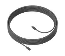 Cablu prelungitor pentru microfon Logitech MeetUp / 10m / Graphite