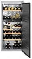 Встраиваемый винный шкаф Liebherr WTI2050-22, 64 бутылок, 121.8 см, A+, Серебристый