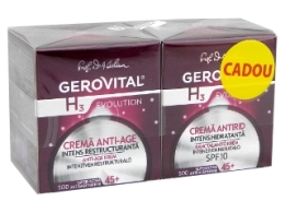 Геровитал H3 Evolution Промо Пакет Anti age (45+) крем для реструктуризации + крем увлажняющий 50 ml + 50 ml