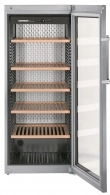Винный холодильник Liebherr WKes 4552, 201 бутылок, 165 см, A, Нержавеющая сталь
