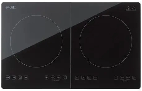 Плита настольная индукционная First FA50954, 2 конфорок, 3500 Вт, Черный