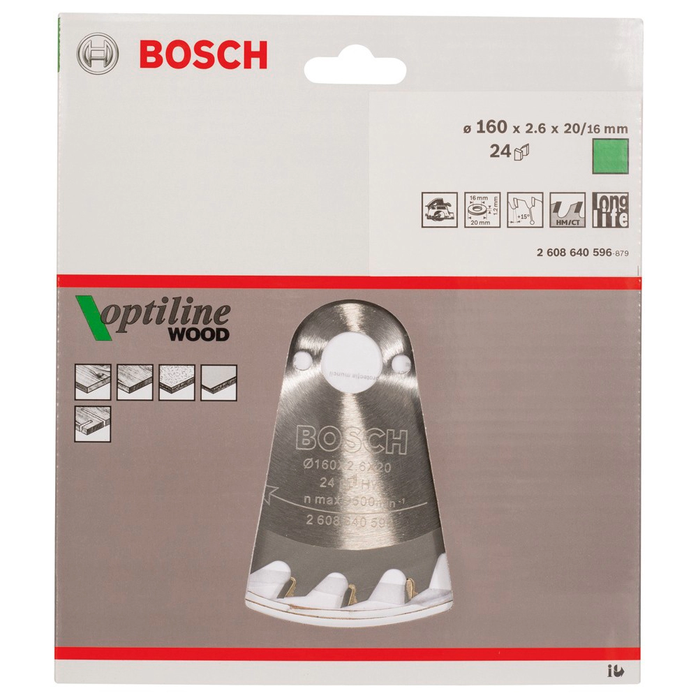 Panze de ferastrau circular Bosch 2608640596