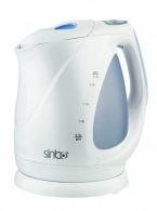 Чайник электрический Sinbo SK2357, 2.3 л, 2000 Вт, Белый