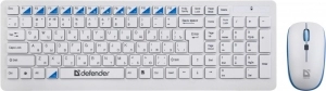 Tastatura + mouse fara fir Defender Skyline895W