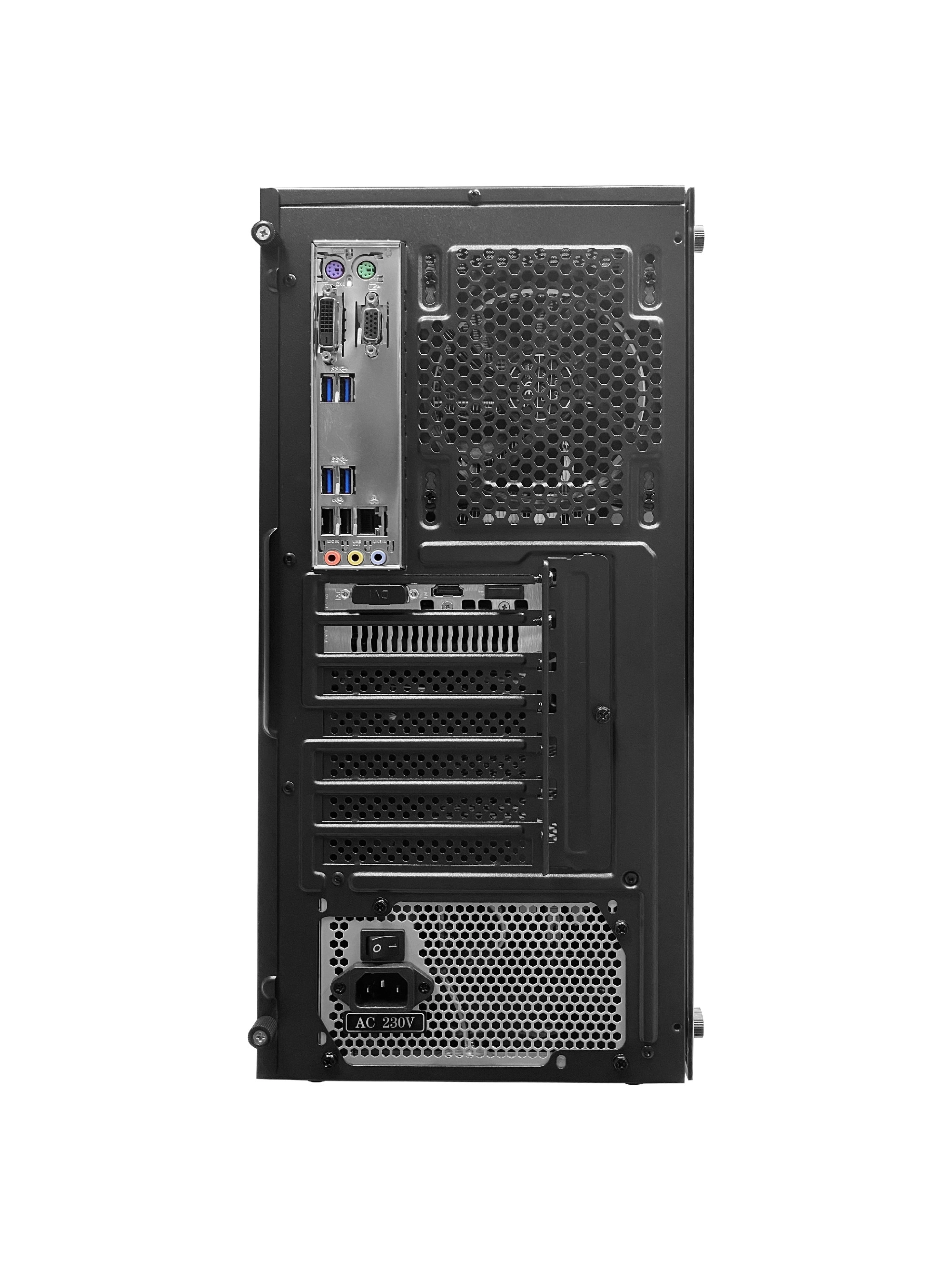 Компьютер ATOL PC1074MP - Gamer #4 v10 / Intel Core i3 / 16GB / 512GB SSD + 1TB / GTX 1650 / Black