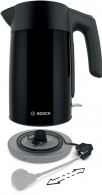 Чайник электрический Bosch TWK7L463, 1.7 л, 2400 Вт, Черный