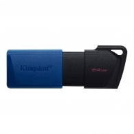 Флеш-накопитель USB Kingston DataTraveler Exodia 64ГБ / Black/Blue