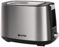 Тостер Vitek VT-7170, 2 тоста, 750 Вт, Серебристый