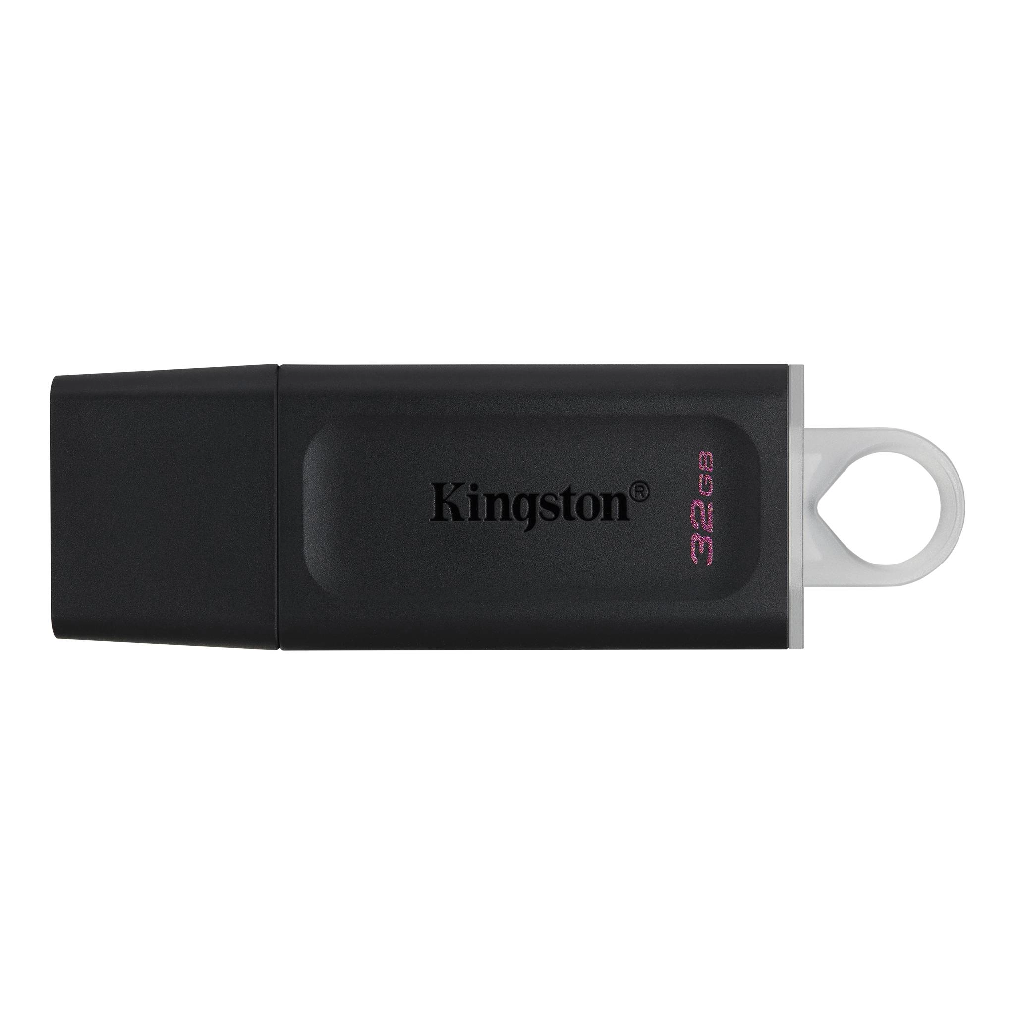 32GB USB3.2  Kingston DataTraveler Exodia Black/White, (Read 100 MByte/s, Write 12 MByte/s)